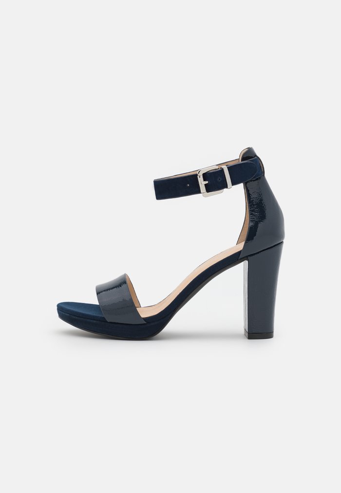 Sandales Anna Field High Bleu Foncé Femme | FXD-0403886